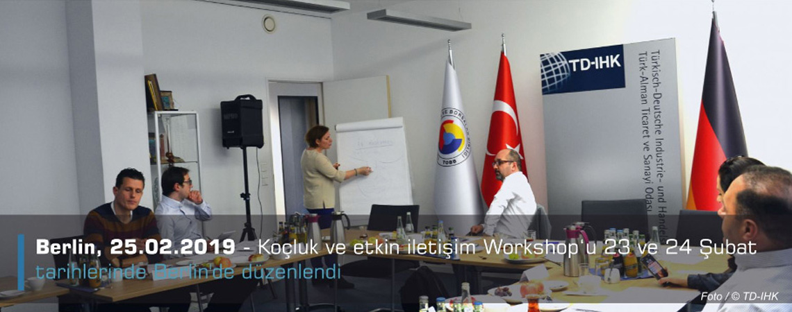2 günlük Koçluk ve Etkin İletişim Workshop'u Berlin'de düzenlendi 